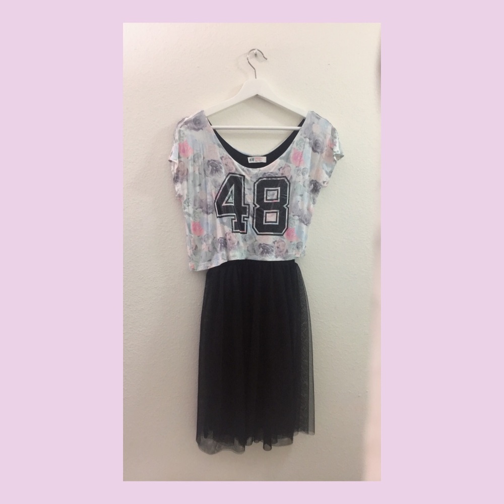 Crop top dress (one-piece)